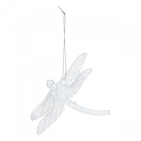 SUJET DE NOEL PLAST LIBELULE DEPOLI 12CM