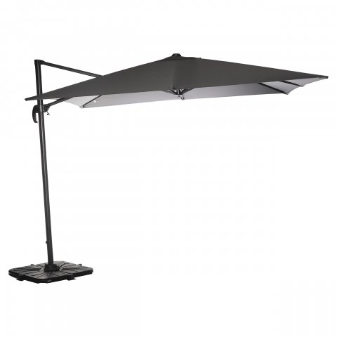 PARASOL CAYO 3X3M ARDOISE