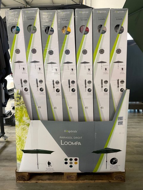 PARASOL LOOMPA 3X2M EN BOX X35