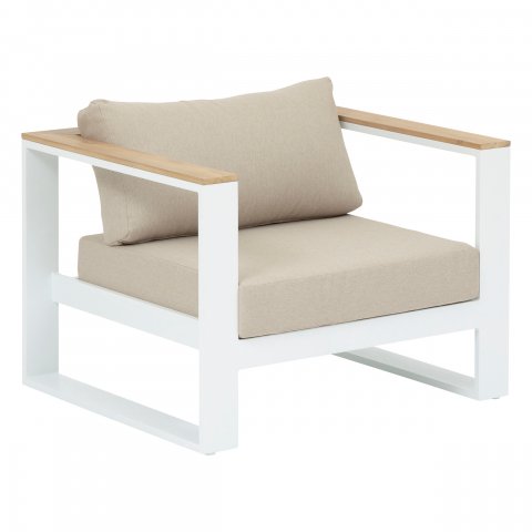 FAUTEUIL SALON EMPERIA BLANC