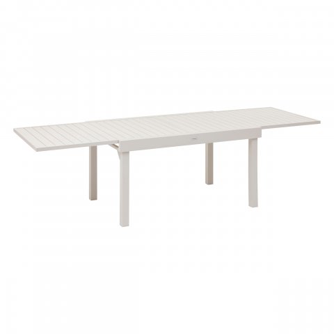 TABLE PIAZZA EX ALU 10P ARGIL