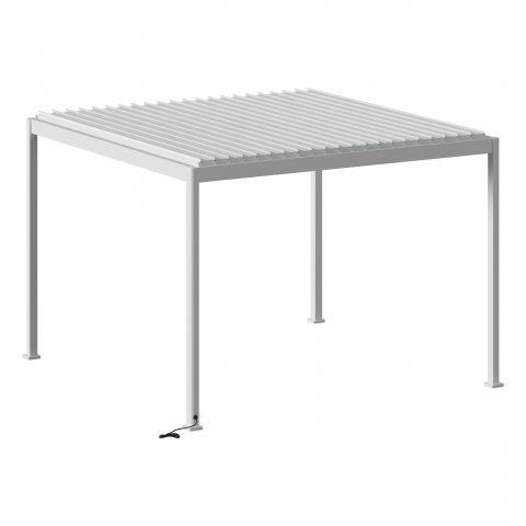 PERGOLA EVORA ELEC 3,6X3,6 BLA